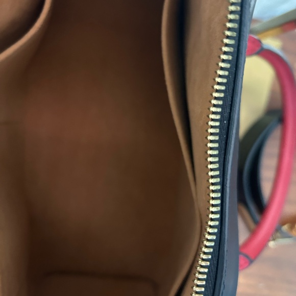 IMMACULATE CONDITION Louis Vuitton Tuileries Monogram with Red Leather - Picture 10 of 16